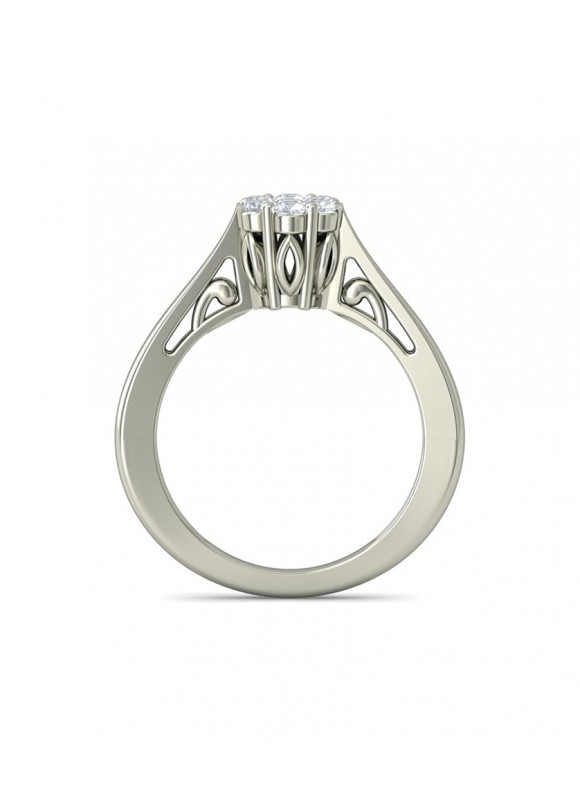 The Tahira Platinum Ring