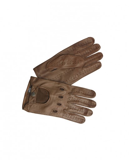 Men Soft Leather Warm Winter Riding woolen Gloves