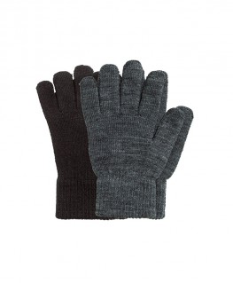 Vbirds Winter Woollen Black Gloves For Boy 