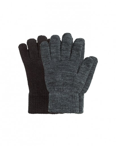 Vbirds Winter Woollen Black Gloves For Boy