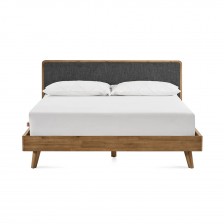 wooden Open frame bed