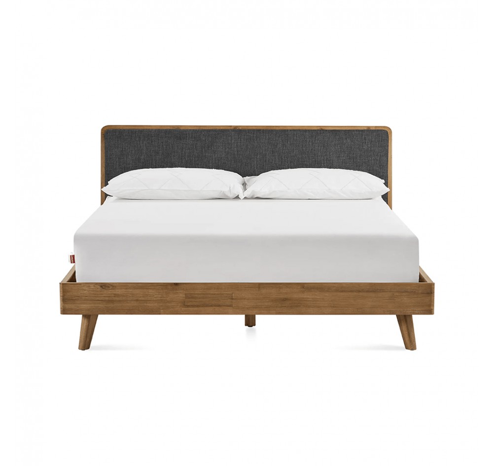 wooden Open frame bed 